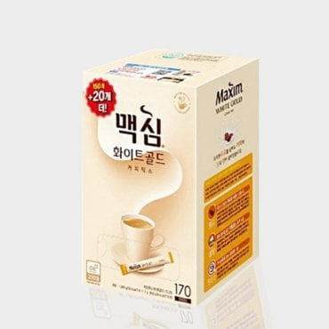 맥심 동서식품 맥심 화이트골드 11.7g 170개입 x 1개 믹스커피_JS