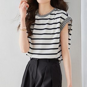 ATMARK 모노스트라이프티셔츠_AA63TS013G
