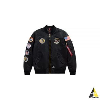 알파인더스트리 L-2B APOLLO GEN II FLIGHT JACKET (MJL53003C1 BLACK) (L-2B 아폴로 항공 점