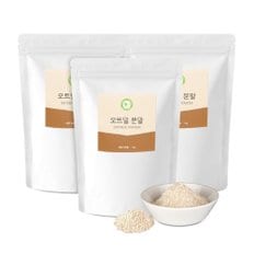 압착 귀리 롤드 퀵 오트밀 가루 1kgX3개 오버나이트 포리지 요리 아기 이유식