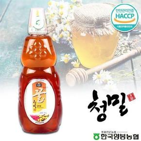 [양봉농협]청밀 야생화꿀 1kg(튜브)