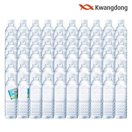 [광동] 삼다수 그린 500ml x60병 /생수 /무라벨 (유라벨/무라벨 랜덤출고)