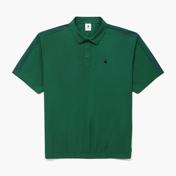 [여주점] 남성 소재 믹스 퍼포먼스 티셔츠 GQ221MTS51 DGRN