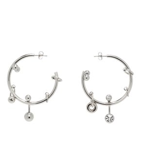 저스틴 클렌퀏 제시 이어링 JESSIE EARRINGS PALLADIUM Palladium