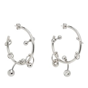 저스틴 클렌퀏 제시 이어링 JESSIE EARRINGS PALLADIUM Palladium