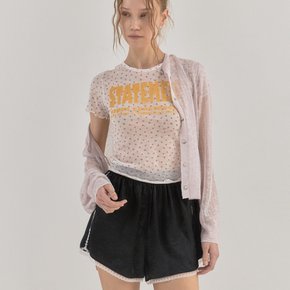Fluid Texture Lounge Shorts_Black