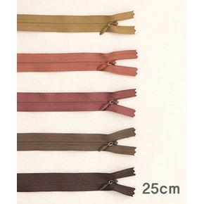 패션스타트 [컬러선택] 콘솔지퍼 숨은 콘실지퍼 25cm_39~43 (70361)