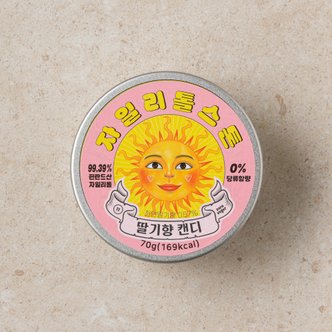  자일리톨스톤 딸기향 캔디 70G