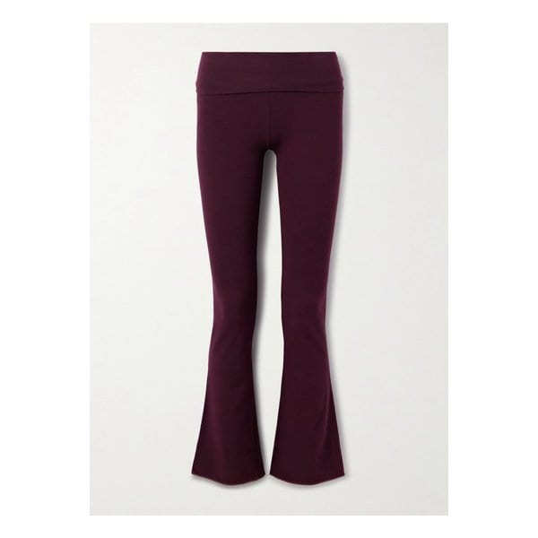 스킴스 스트레치 코튼 저지 폴드오버 팬츠 커런트 플럼 퍼플 46376663162938920