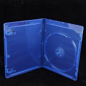 씨디 미디어 정리함 CD 수납 반투명 케이스 블루싱글