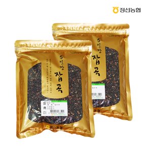 오일장잡곡 찰흑미(만생) 1kgx2봉(2kg)