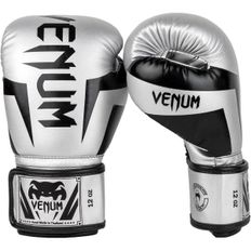 일본 베넘 글러브 VENUM Boxing Gloves ELITE BOXING GLOVES Silver x 블랙 VENUM-1392-451 // S