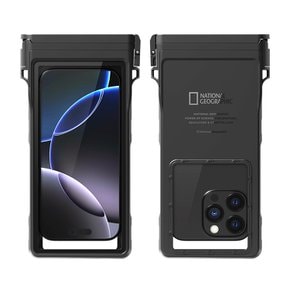 IP68 원터치 핸드폰 방수 케이스(넥스트랩 포함)
