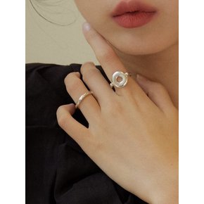 Pain donut ring (플래인도넛반지)