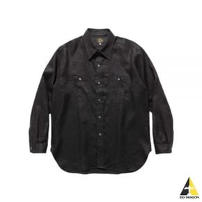 NEEDLES 니들스 24 Work Shirt BLACK (OT206) (워크 셔츠)