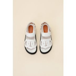 Summer polygon sandal(white) DG2AM24005WHT