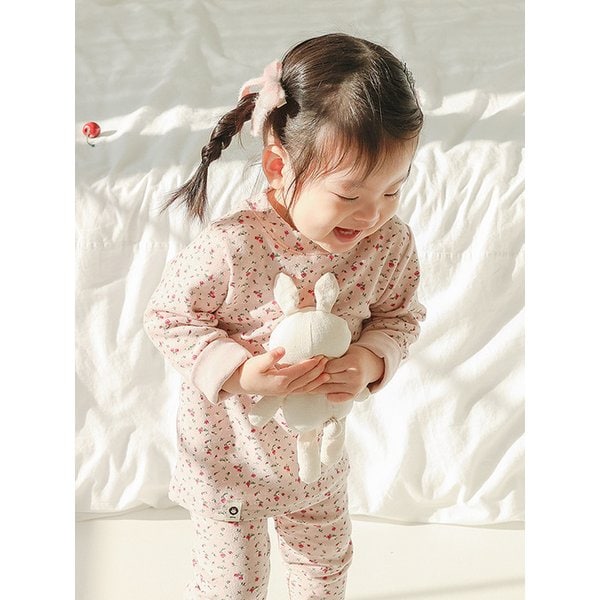 토끼랑 꽃 이야기 - 유아 실내복