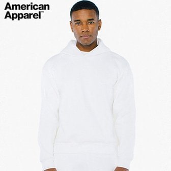 길단 American Apparel 후드티 White