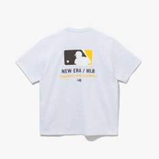 (스타필드 하남) MLB 샌디에이고 파드리스 베이직 로고 티셔츠 헤더 그레이 / 14405336