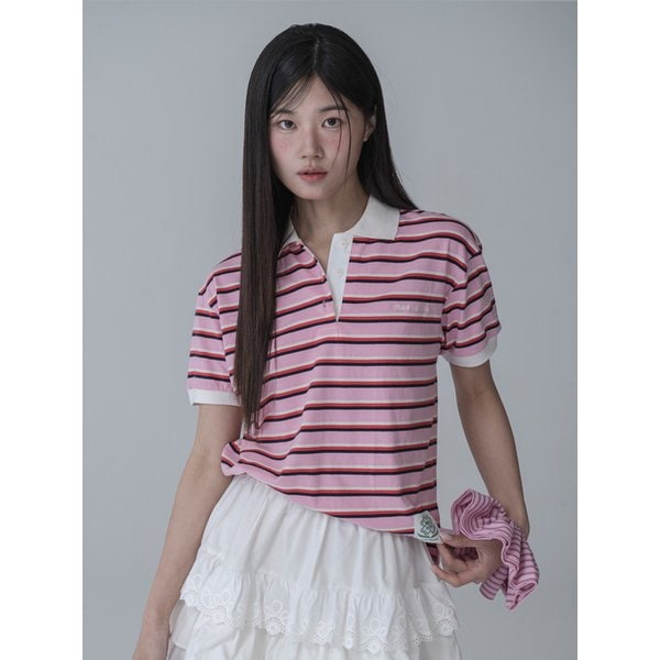 [리퍼브]SENSE RUGBY TSHIRT_PINK