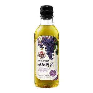 CJ제일제당 [CJ직배송] 포도씨유 500ML x 6