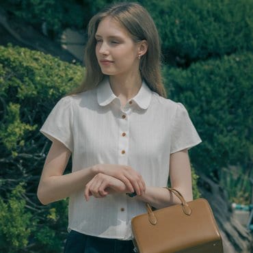 노운베러 [13차:08/27 예약배송] Rosie puff sleeve blouse_Ivory
