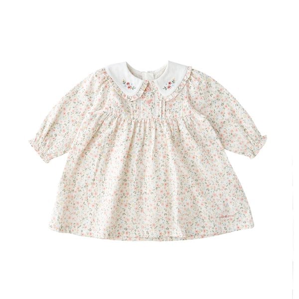 [여주점] [오프라벨 여주점] 밍크뮤 (PK) 플라워포레SET드레스 (35112-400-01)