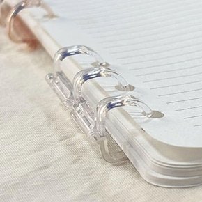 /느낌상점 셀프 제본 바인더링 플라스틱 삼공링 3공 D링 O링 루