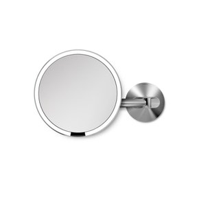 [SIMPLEHUMAN Sensor Mirror Wall Mount] 심플휴먼 센서 미러 월 마운트 LED 거울 5x Silver