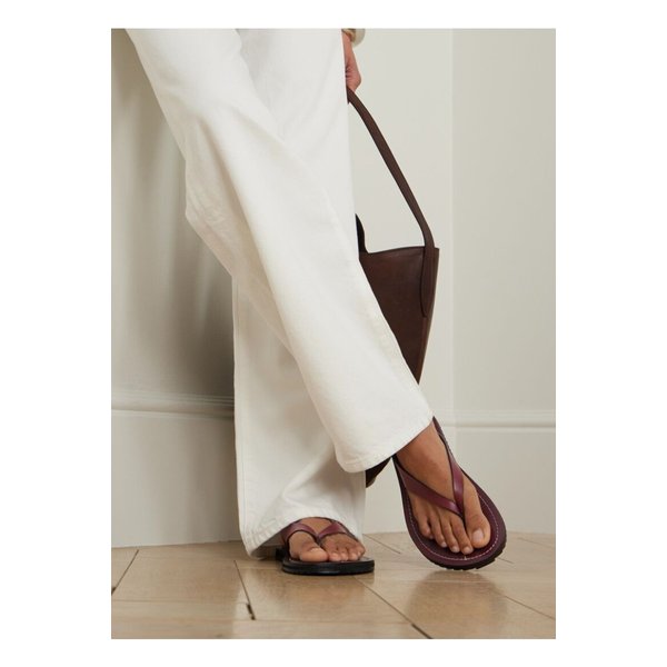 에머리 플로라 가죽 플립플랍 메를로 46376663162851033