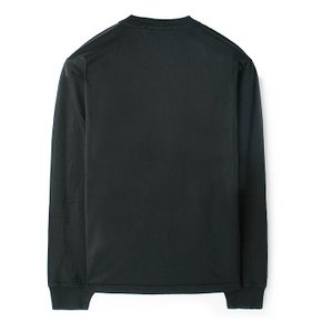 24FW 스톤 가슴패치 긴팔티 다크그레이 811522713 V0062