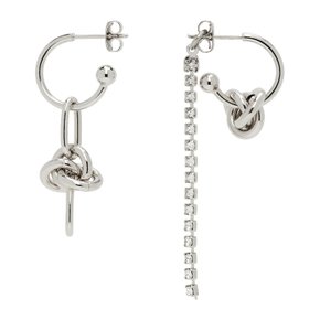 저스틴 클렌퀏 다리아 크리스탈 이어링 DARIA CRYSTAL EARRINGS Palladium