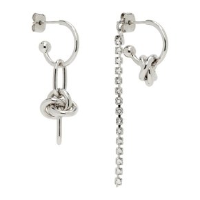 저스틴 클렌퀏 다리아 크리스탈 이어링 DARIA CRYSTAL EARRINGS Palladium