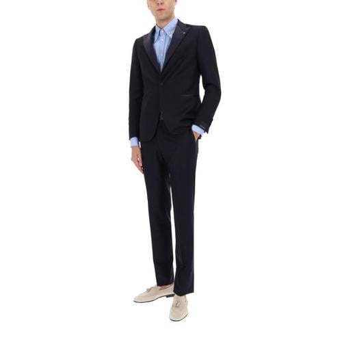 딸리아토레 수트 세트 SFBR15A01LIS070001 B5713 BLUE