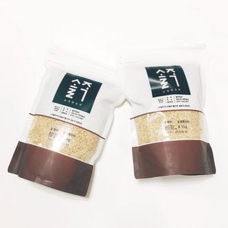 푸드공작소 소포장 현미쌀 현미2kg(1kg지퍼백x2)