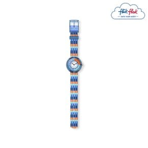[본사] 플릭플락  유아용 시계 STRIPY STRIPES FBNP243