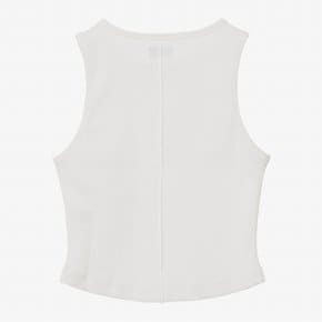 [노스페이스 공식] NT7VR30L 화이트라벨 여성 소프트 웨이브 슬리브리스_OFF WHITE