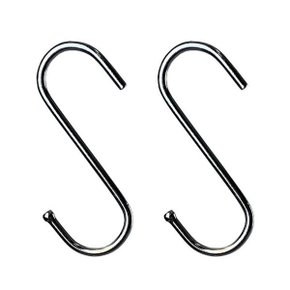 스텐 S자고리 다용도걸이 1세트 (낱개2개)