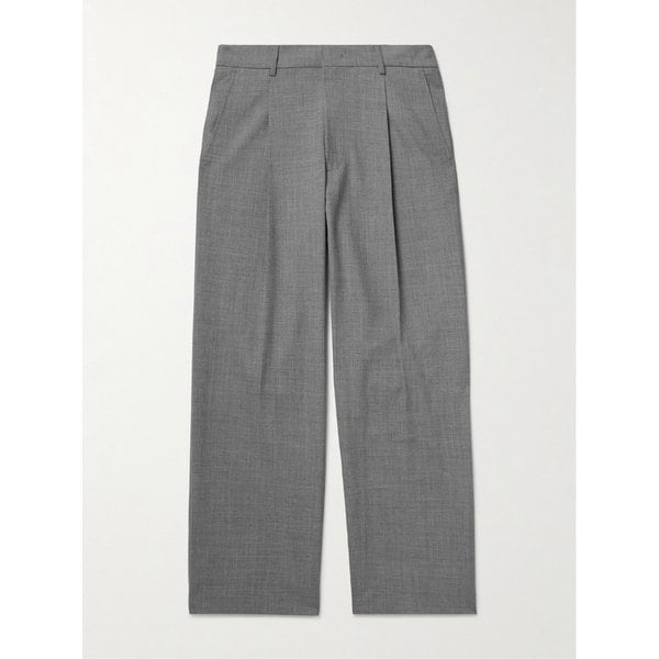 NN.07 10037 카이 와이드 레그 플리츠 우븐 팬츠 46376663163026337