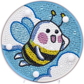 꿀벌의 여행 (무드등) 보석십자수 15x15 (퍼즐사랑)