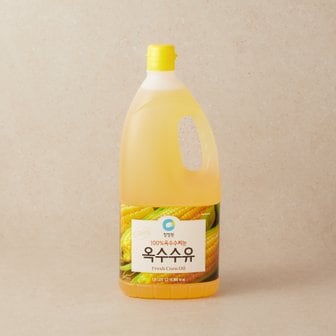 청정원 참빛고운옥수수유1.8L