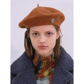 GLORIA II LOGO WOOL BERET (5 COLORS)