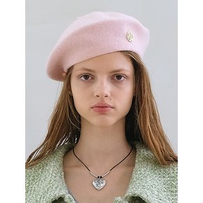 GLORIA II LOGO WOOL BERET (5 COLORS)