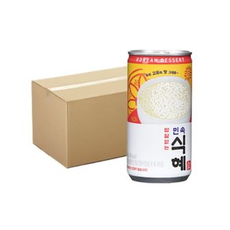  일화 밥알없는민속식혜 175ml x 30캔(1박스) /전통음료/추석설날음료/