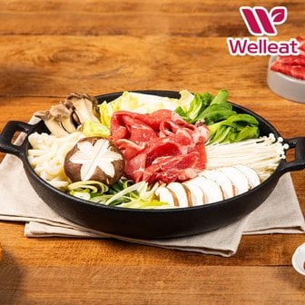 토종마을 관동풍 스키야끼 소고기전골 밀키트 910g (2인분)