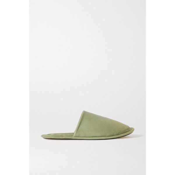 라이트 그린 스웨이드 슬리퍼 560971904494960