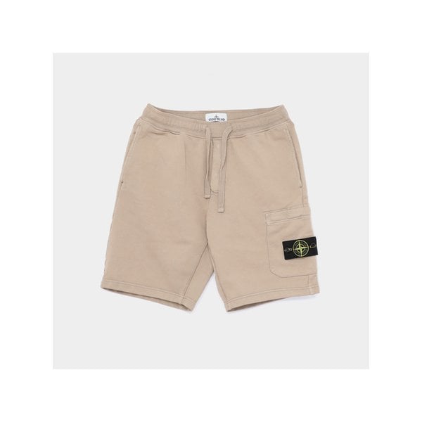 26SS 와펜로고  오가닉 코튼 플리스 TC 남성 반바지 L1S156200011 S0051 V009A