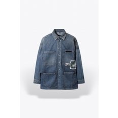 [여주점] [이로] 남성 빅 포켓 DENIM 자켓 IRJCS23702BUX