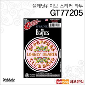 플래닛웨이브 GT77205 스티커 타투/Beatles Sgt Peppers