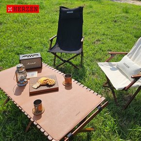 캠핑 테이블 매트 / 카멜 브라운
